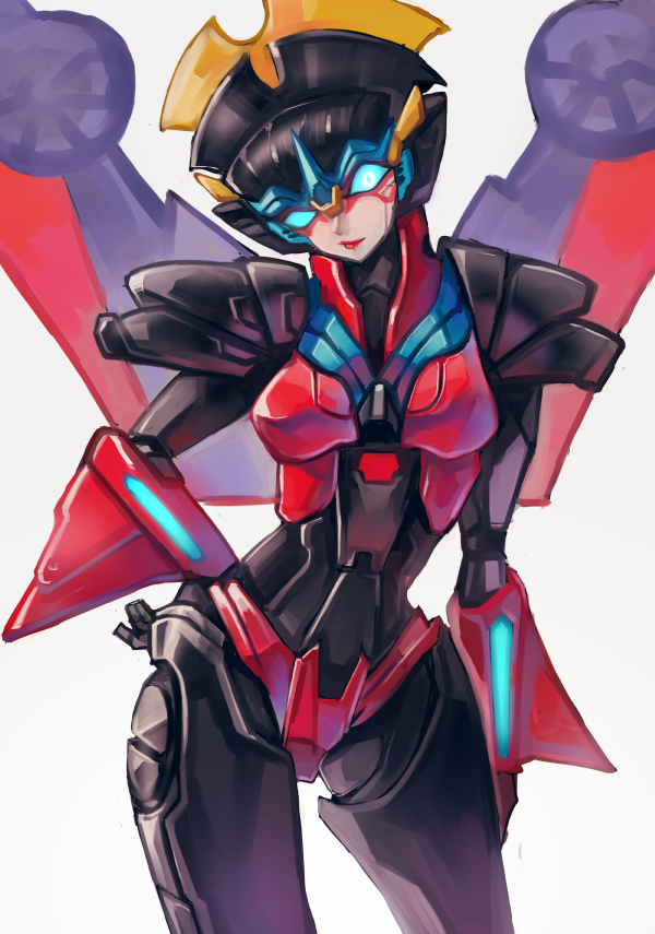 windblade (transformers and 1 more) drawn by matk0210