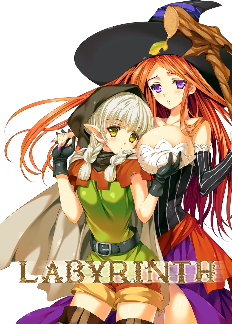 sorceress and elf (dragon's crown) drawn by tamiya_akito