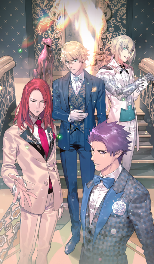 tristan, bedivere, lancelot, and gawain (fate and 1 more) drawn by kurahana_chinatsu