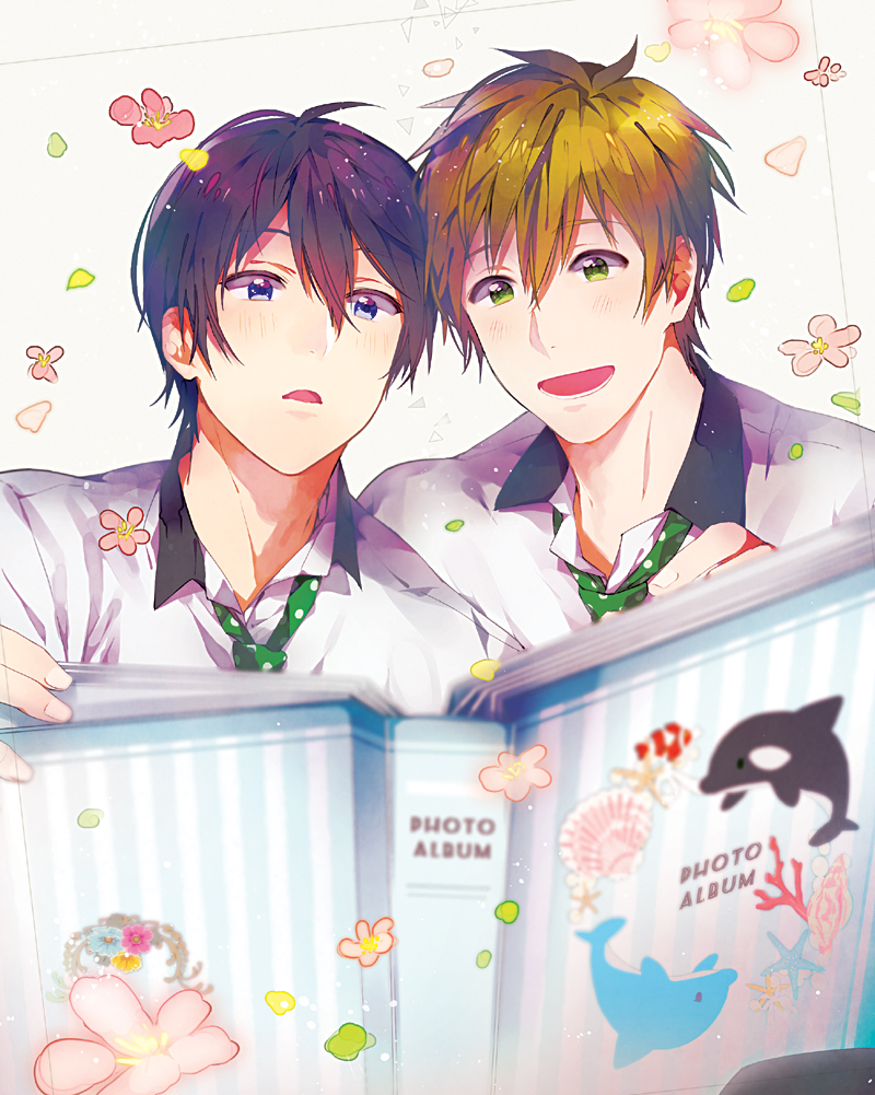 tachibana makoto and nanase haruka (free!) drawn by zat