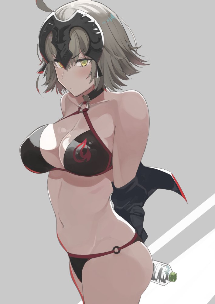 jeanne d'arc alter (fate and 1 more) drawn by hareno_chiame
