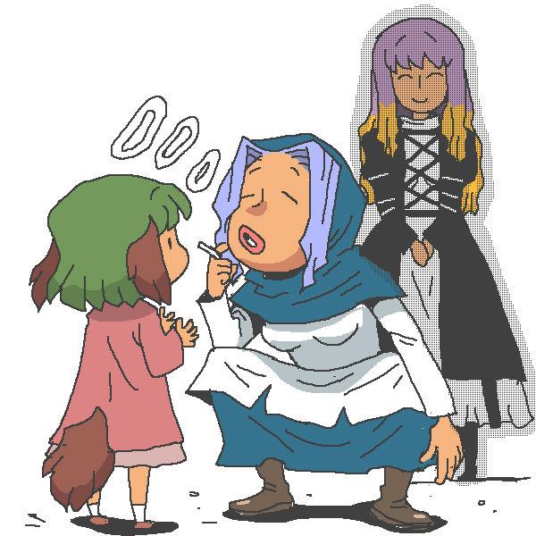 hijiri byakuren, kumoi ichirin, and kasodani kyouko (touhou) drawn by onikobe_rin