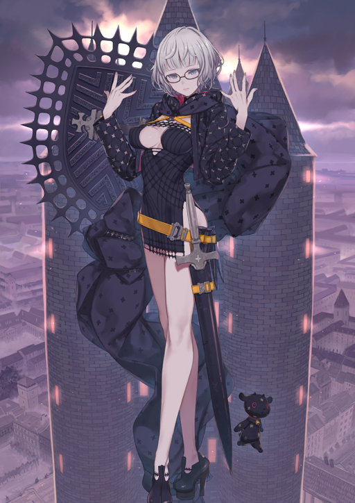jacques de molay and baphomet (fate and 1 more) drawn by kuroboshi_kouhaku
