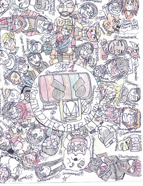 admiral, takatsuki yayoi, matsuno todomatsu, doraemon, wario, and 3 more (kantai collection and 8 more) drawn by gungly95