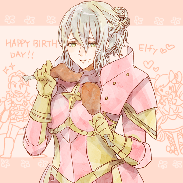 elise, effie, and arthur (fire emblem and 1 more) drawn by shourou_kanna