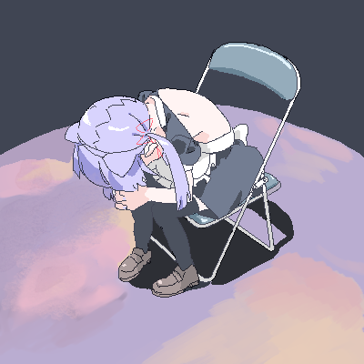 ikari shinji and lokulo-chan (original and 1 more) drawn by lokulo_no_mawashimono