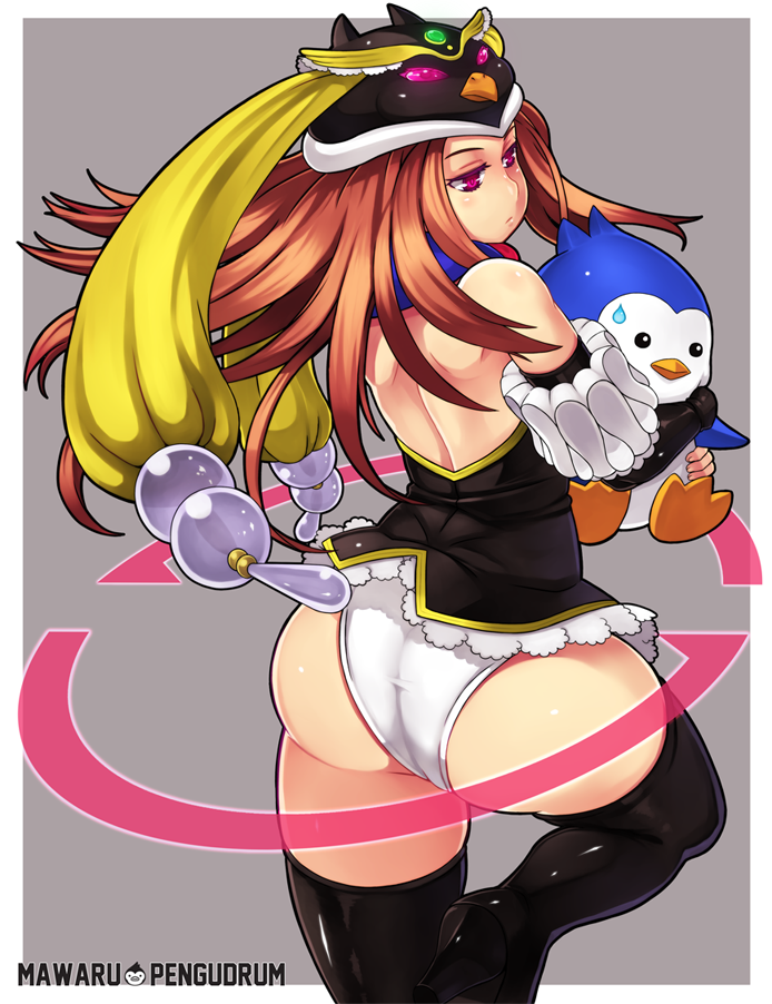 takakura himari, princess of the crystal, and penguin 2-gou (mawaru penguindrum) drawn by cov-r