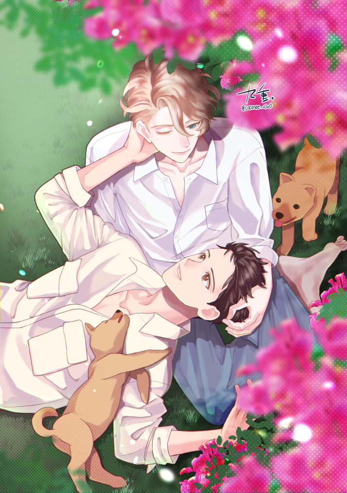 richard ranashinha de vulpian and nakata seigi (hosekisho richard-shi no nazo kantei) drawn by coconoe_o0o0