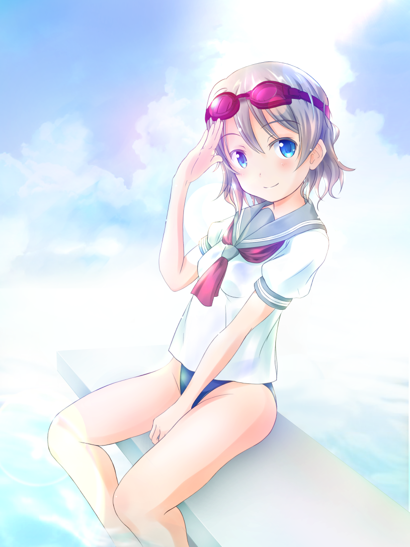 watanabe you (love live! and 1 more) drawn by kamo_(rsrk)