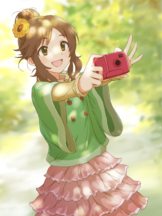 takamori aiko (idolmaster and 1 more) drawn by dani-ikapi
