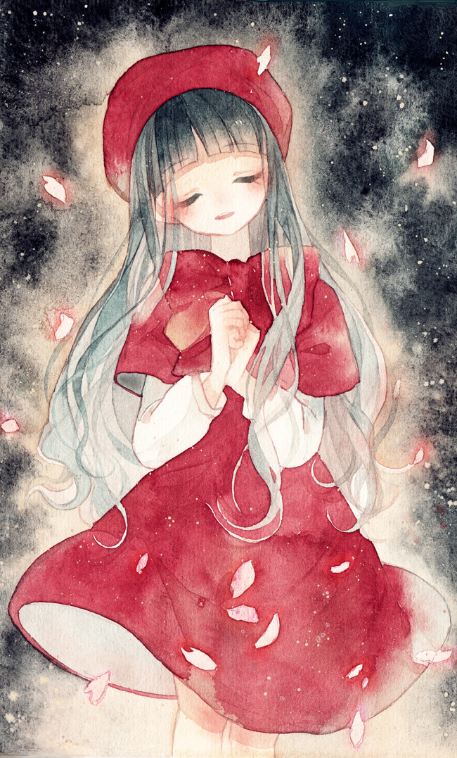 daidouji tomoyo (cardcaptor sakura) drawn by rei_(456789io)
