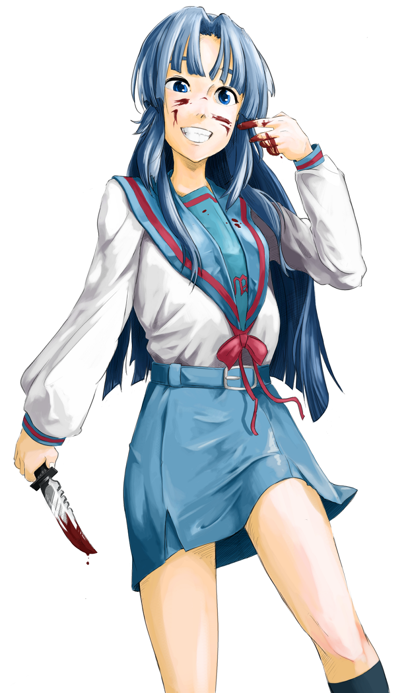 asakura ryoko (suzumiya haruhi no yuuutsu and 1 more) drawn by soritasu