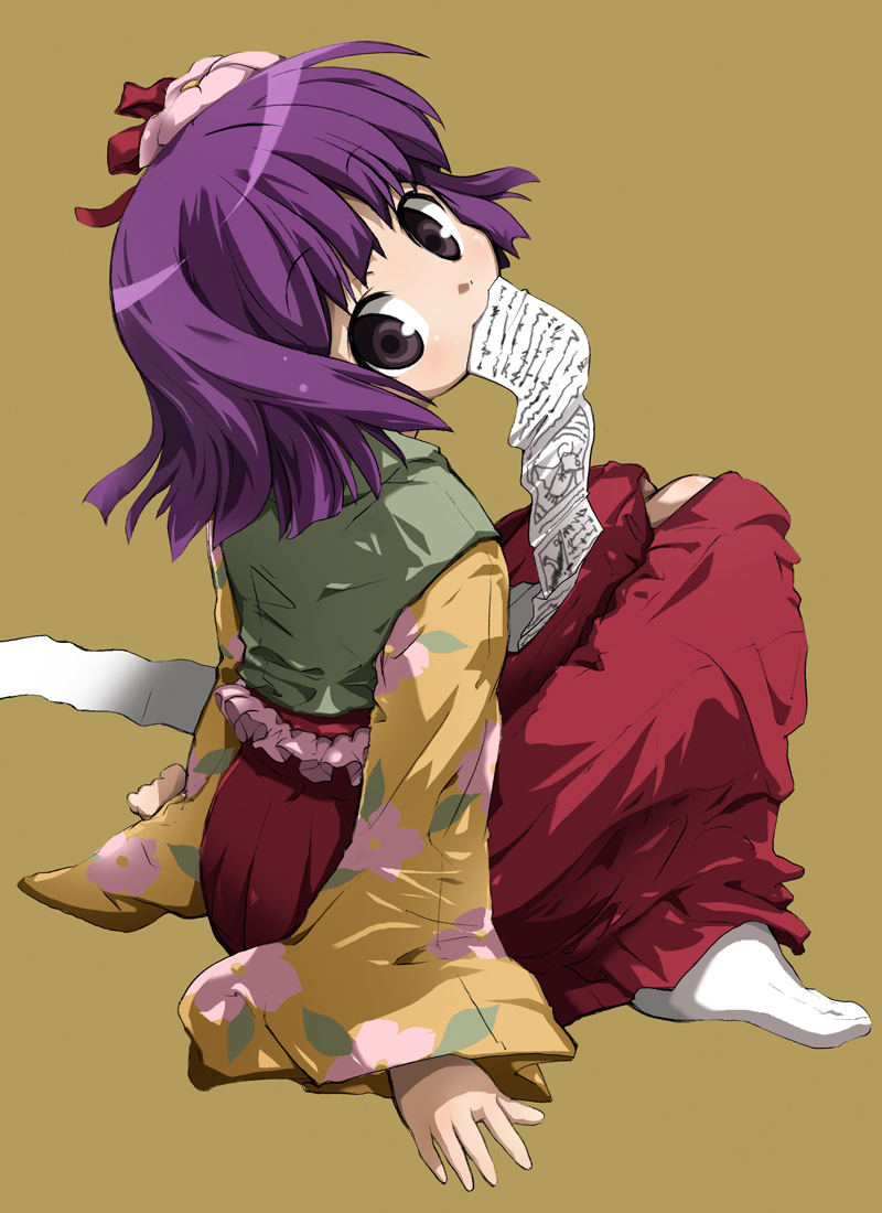 hieda no akyuu (touhou) drawn by salamander_(hop-step)