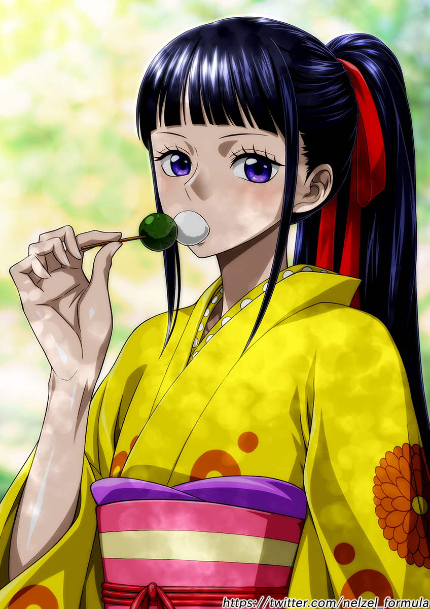 kikunojo (one piece) drawn by nel-zel_formula