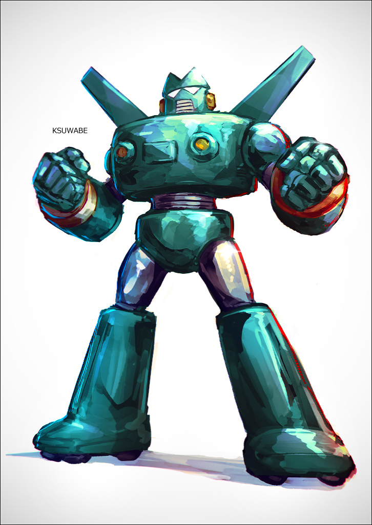kantam robo (crayon shin-chan) drawn by k-suwabe