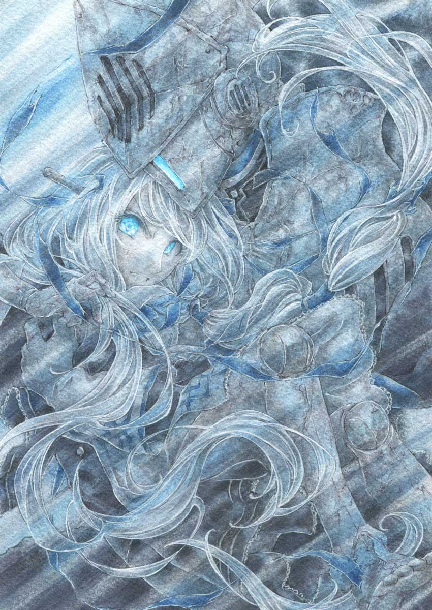 lorna and reibolg (ender lilies quietus of the knights and 1 more) drawn by nanai_yuki