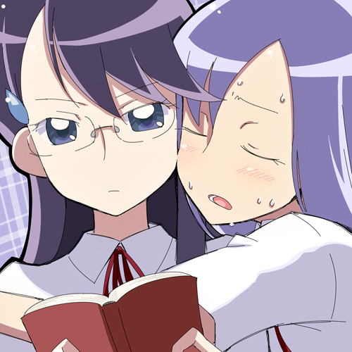 tsukikage yuri and kurumi momoka (precure and 1 more) drawn by hyuuga_takashi