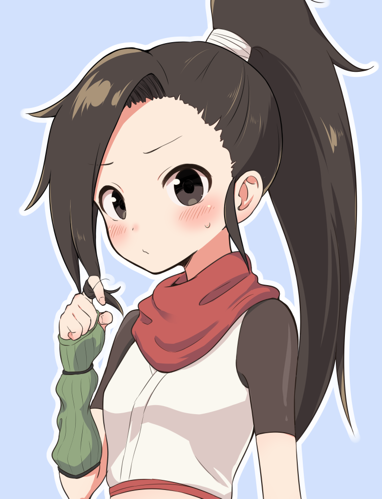 tsubaki (kunoichi tsubaki no mune no uchi) drawn by yuukagen_(poipoipopoino)