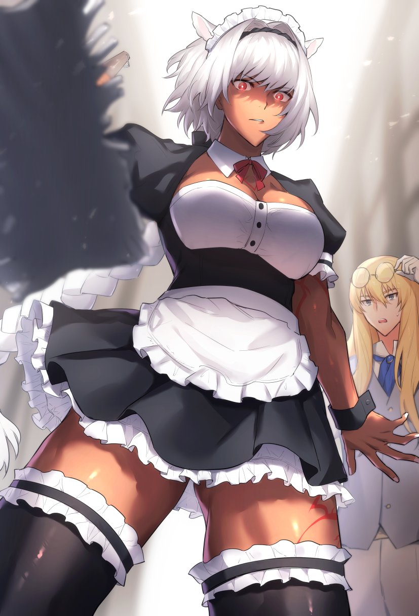 caenis and kirschtaria wodime (fate and 1 more) drawn by sabamori