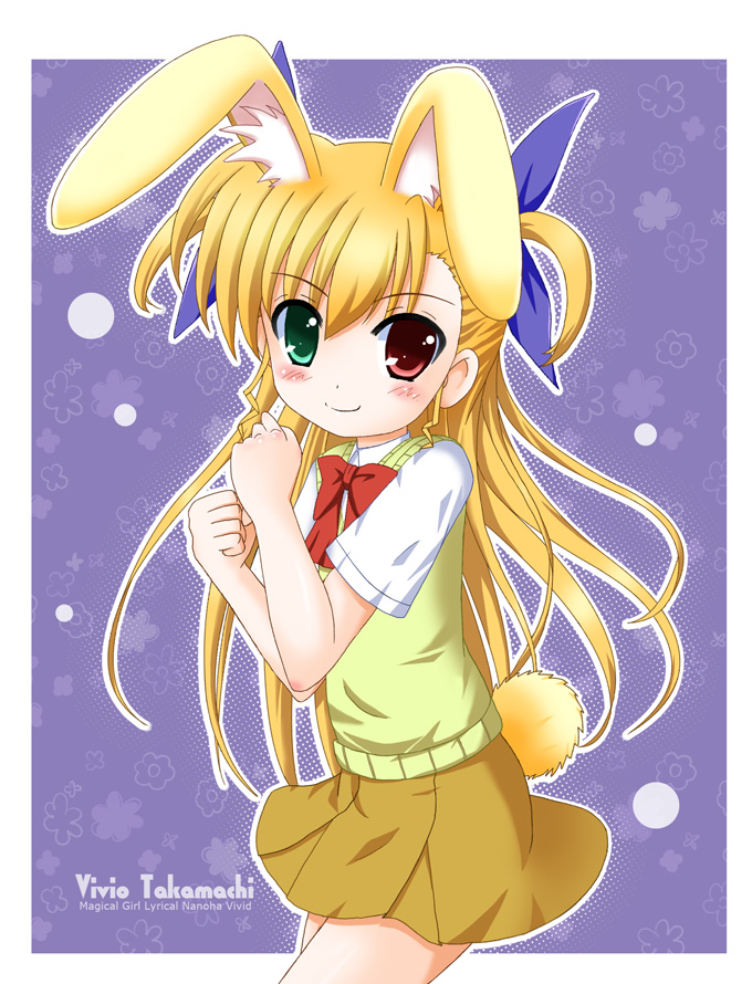 vivio (lyrical nanoha and 1 more) drawn by flipper