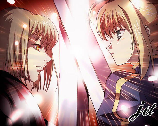 artoria pendragon, saber, and clare (fate and 2 more)