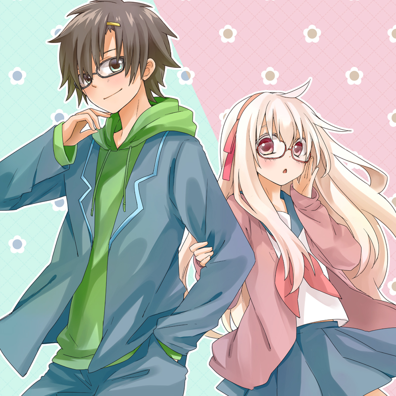 kozakura marry and seto kousuke (kagerou project) drawn by momomochi