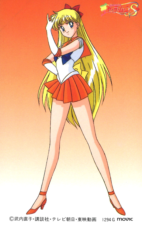 aino minako and sailor venus (bishoujo senshi sailor moon and 1 more) drawn by tominaga_mari