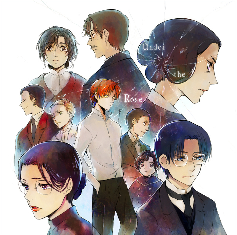lorenz king, margaret stanley, rachel brennan, albert roland, isaac roland, and 5 more (under the rose) drawn by ron1031