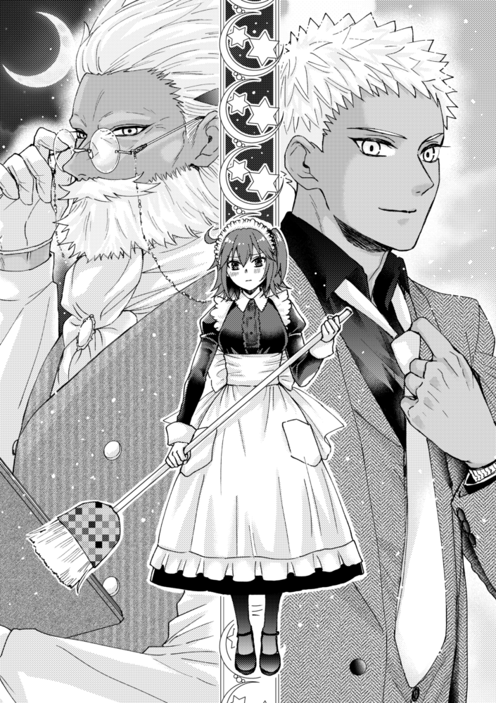 fujimaru ritsuka and ptolemy (fate and 1 more) drawn by buna_s2