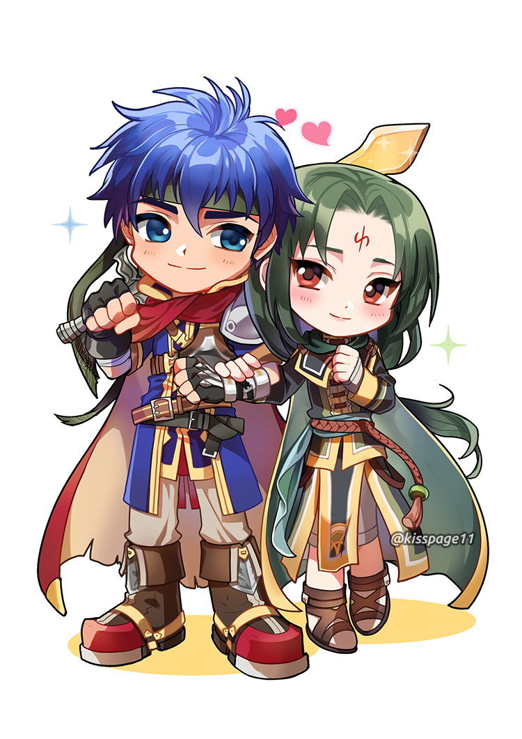 ike and soren (fire emblem and 2 more) drawn by sera_(mrvles)