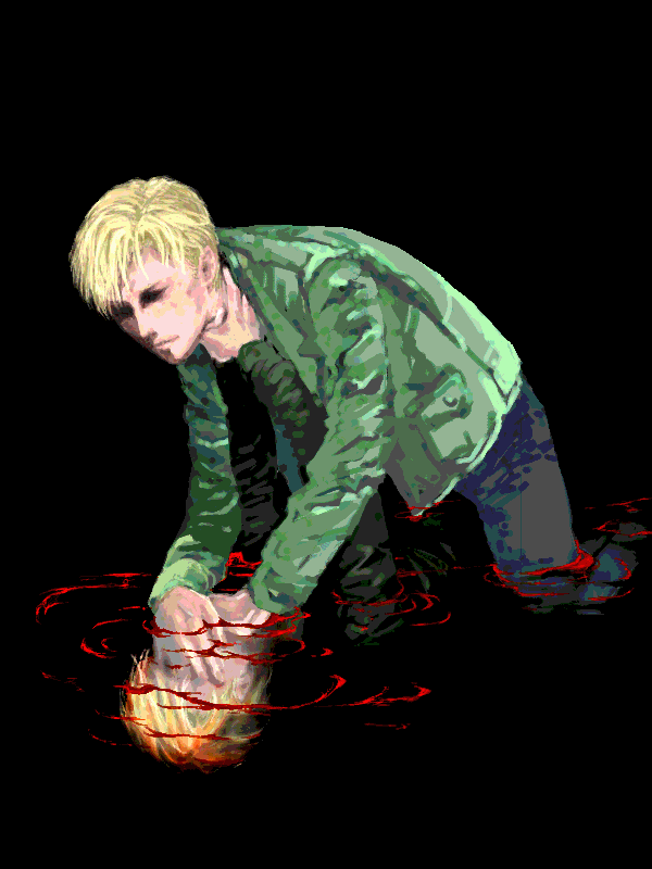 james sunderland (silent hill and 1 more) drawn by killesio