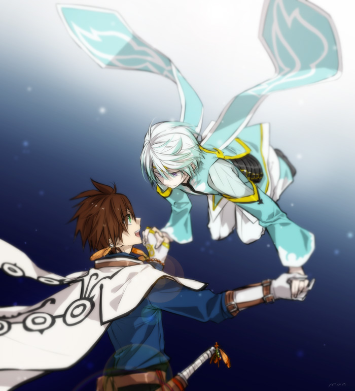 sorey and mikleo (tales of and 1 more) drawn by maka_(morphine)