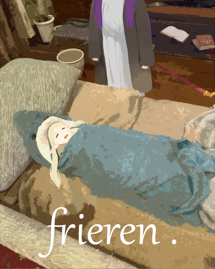 frieren and fern (sousou no frieren) drawn by takoyoomi