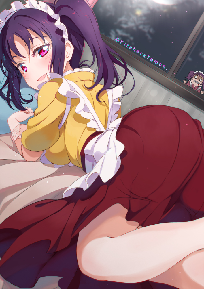 kazuno sarah and kazuno leah (love live! and 1 more) drawn by kitahara_tomoe_(kitahara_koubou)