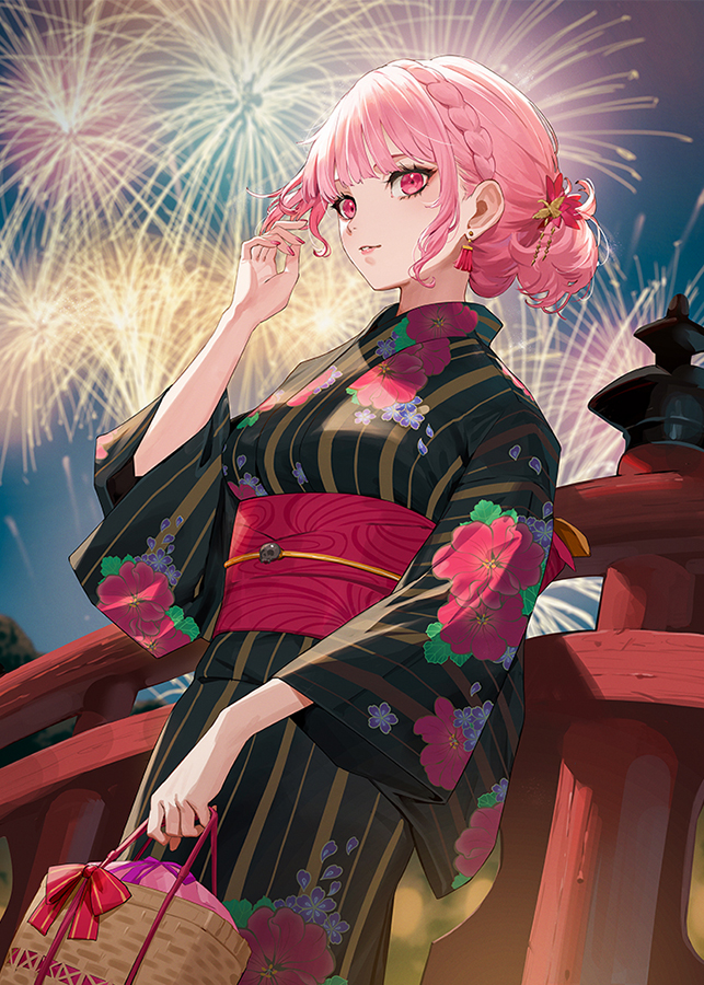 mori calliope (hololive and 1 more) drawn by ekao