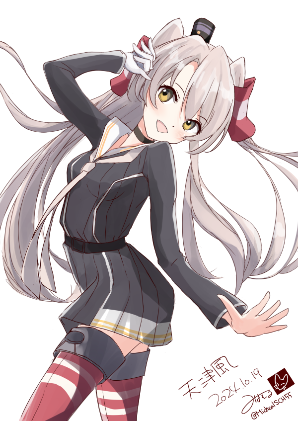 amatsukaze and amatsukaze kai ni (kantai collection) drawn by michaelsch55