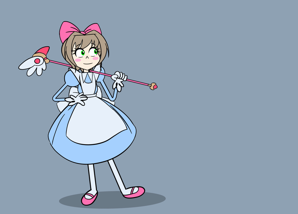 kinomoto sakura (cardcaptor sakura) drawn by anna_rettberg