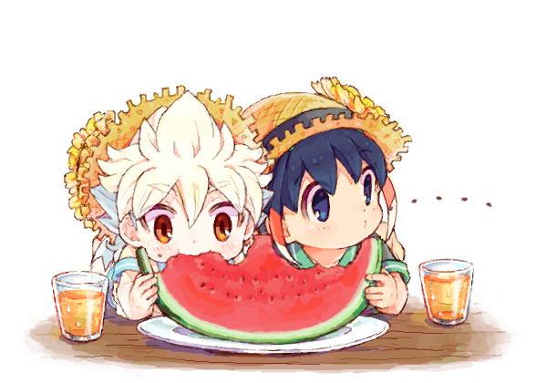 hakuryuu and shuu (inazuma eleven and 1 more) drawn by shiho_(pixiv)