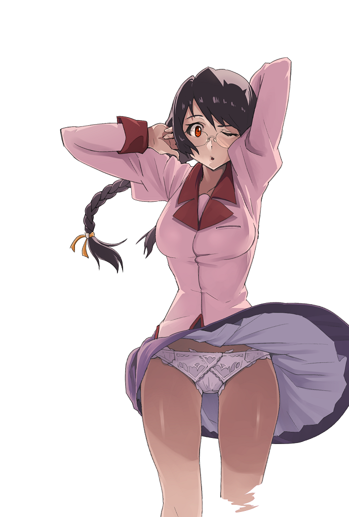 hanekawa tsubasa (monogatari and 1 more) drawn by kamameshi_gougoumaru