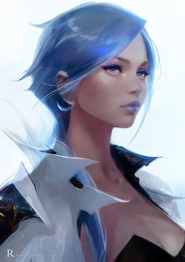 lyris (original) drawn by ross_tran