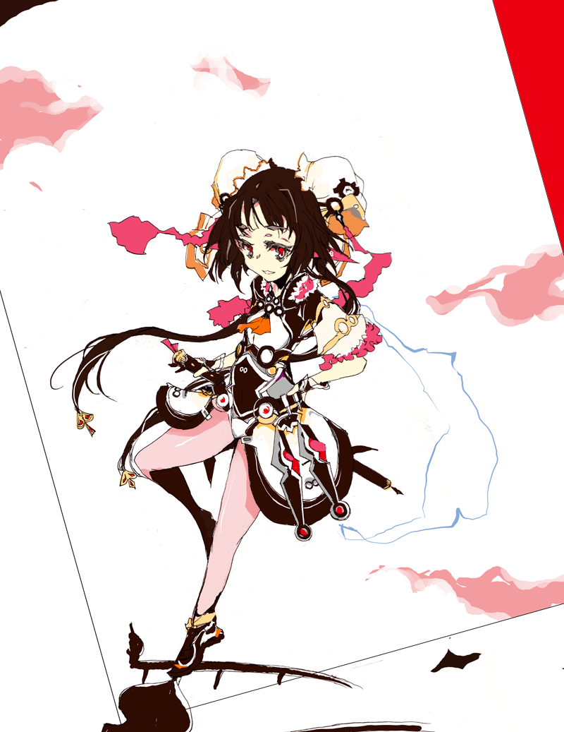minamoto kurou yoshitsune (kyoukaisenjou no horizon) drawn by hafuri
