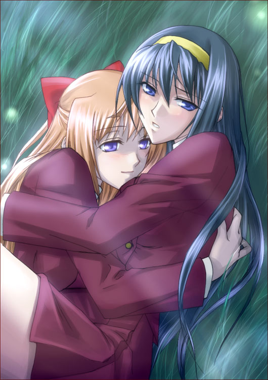 himemiya chikane and kurusugawa himeko (kannazuki no miko) drawn by fervent_idiot
