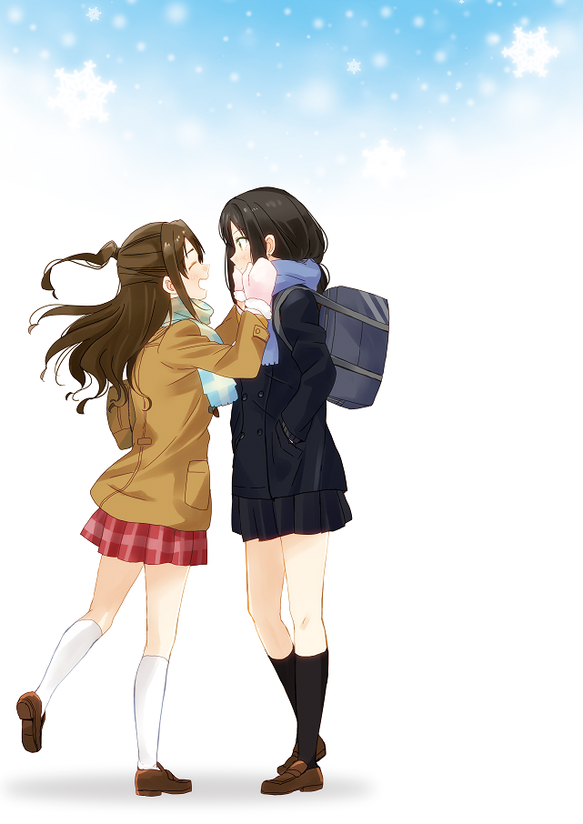 shibuya rin and shimamura uzuki (idolmaster and 1 more) drawn by amaiwashi