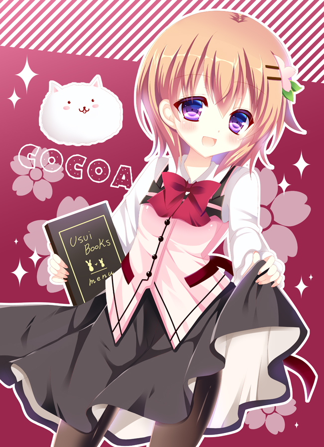 hoto cocoa and tippy (gochuumon wa usagi desu ka?) drawn by bitter_crown