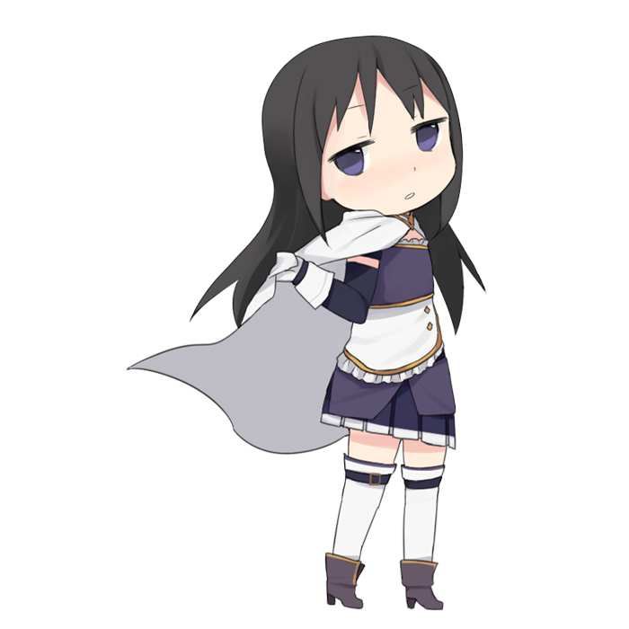 akemi homura and miki sayaka (mahou shoujo madoka magica) drawn by tsuduya_(knt31)