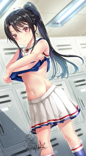 munetani mashiro (high school fleet) drawn by gleision_adain