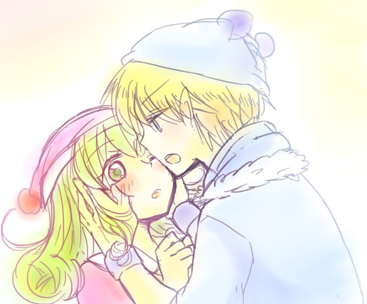 mirumo and rirumu (mirumo de pon!) drawn by 6v6_f5