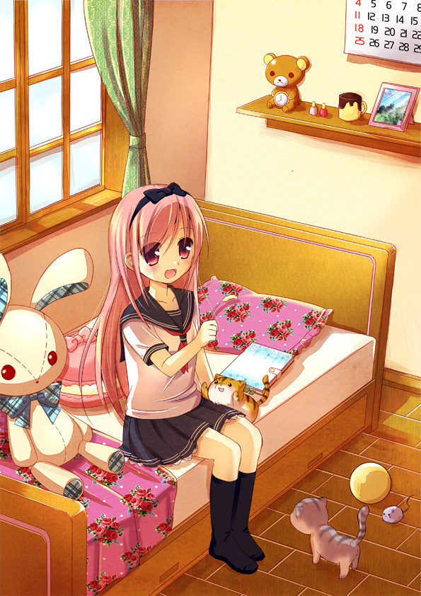 rilakkuma (original and 1 more) drawn by aino_osaru