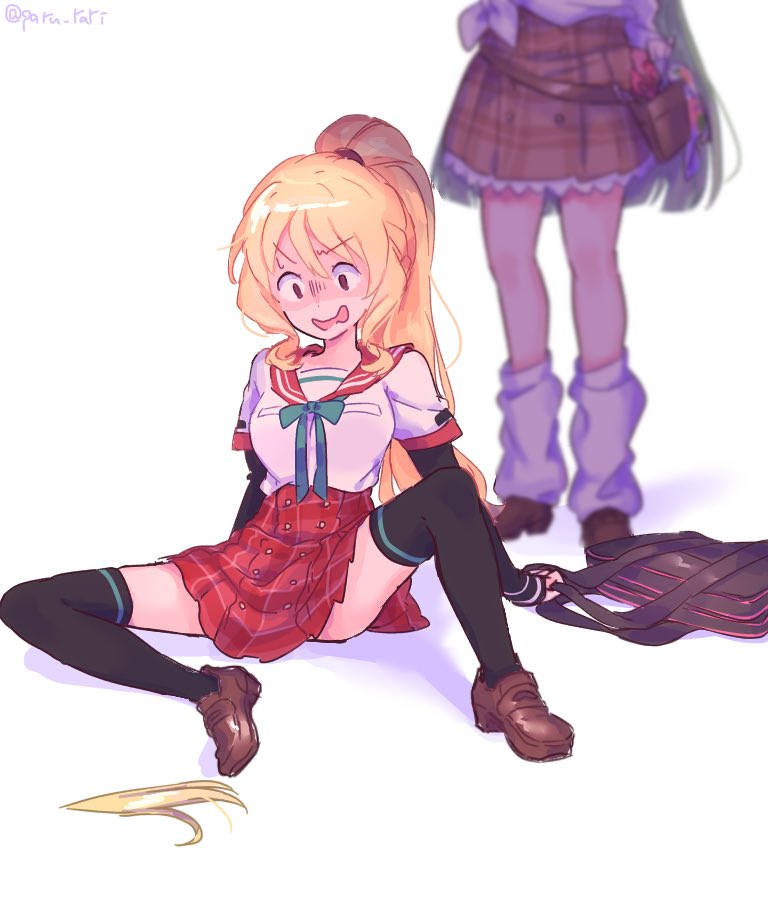 alina gray and togame momoko (mahou shoujo madoka magica and 1 more) drawn by serizawa_serizane