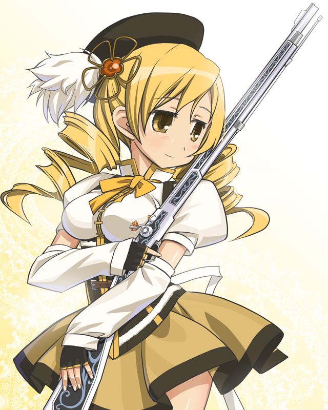 tomoe mami (mahou shoujo madoka magica) drawn by shimamura_miwa